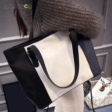 Fasion Women Leather Handbag Color Mosaic Lady Shoulder Bag Sacthel Shopping Women Bag bolsas feminina Sac A Main ELY