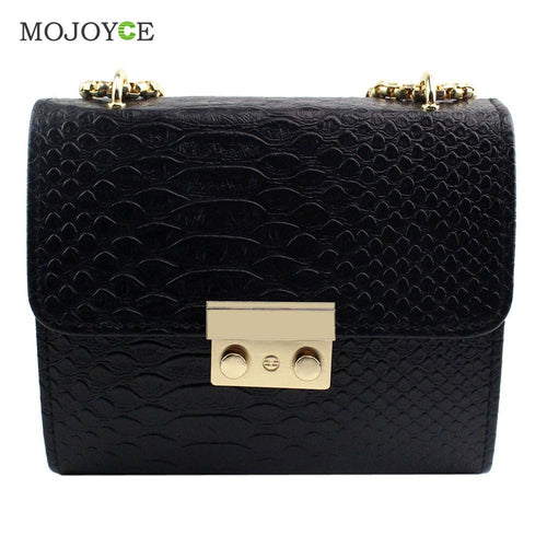 Fasion Women Leather Handbag Mini Chain Women Messenger Bags Animal Pattern Square Shoulder Women Bag Clutch bolsa feminina ELY