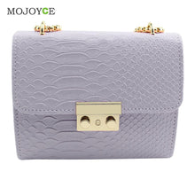 Fasion Women Leather Handbag Mini Chain Women Messenger Bags Animal Pattern Square Shoulder Women Bag Clutch bolsa feminina ELY