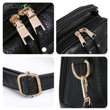 Fasion Women Leather Handbag Women Bag Knitting Shoulder Crossbody Bag Women Messenger Bags Clutch Bolsa Feminina sac a main ELY