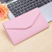 Fasion Women Long Size Wallet PU Leather Large Capacity Messenger Zipper Card Holder Wallet Portefeuille Clutch Carteras Mujer ELY