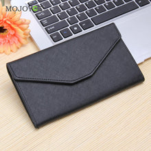Fasion Women Long Size Wallet PU Leather Large Capacity Messenger Zipper Card Holder Wallet Portefeuille Clutch Carteras Mujer ELY