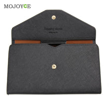 Fasion Women Long Size Wallet PU Leather Large Capacity Messenger Zipper Card Holder Wallet Portefeuille Clutch Carteras Mujer ELY