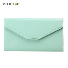 Fasion Women Long Size Wallet PU Leather Large Capacity Messenger Zipper Card Holder Wallet Portefeuille Clutch Carteras Mujer ELY