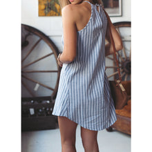 Fasshion Cotton and linen Art Style Women Dress Vestidos De Festa Sleeveless Strap Party Short Mini Dress Strap Dresses Vestido ELY