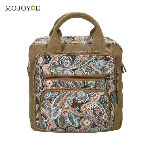 Floral Print Women Bag Women Messenger Bags Canvas Handbag Satchel Shoulder Bags Handbags Women Famous Brands Bolsa Feminina ELY