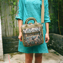 Floral Print Women Bag Women Messenger Bags Canvas Handbag Satchel Shoulder Bags Handbags Women Famous Brands Bolsa Feminina ELY