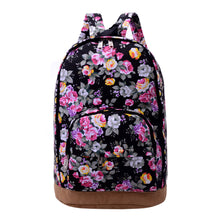 Floral Printing Backpack Women Preppy Style School Bags Women Rucksack Travel Satchel Bags Mochila Feminina Canvas Backpack ELY