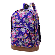 Floral Printing Backpack Women Preppy Style School Bags Women Rucksack Travel Satchel Bags Mochila Feminina Canvas Backpack ELY