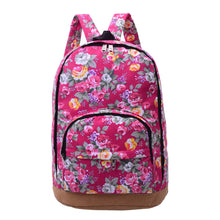 Floral Printing Backpack Women Preppy Style School Bags Women Rucksack Travel Satchel Bags Mochila Feminina Canvas Backpack ELY