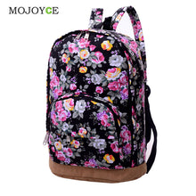 Floral Printing Backpack Women Preppy Style School Bags Women Rucksack Travel Satchel Bags Mochila Feminina Canvas Backpack ELY