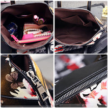 Floral Printing Bag Women Handbags PU Leather Messenger Bags Women Handbag Tote Bags Crossbody Bag Satchel Bolsa Feminina ELY