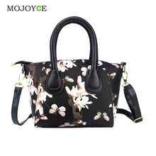 Floral Printing Bag Women Handbags PU Leather Messenger Bags Women Handbag Tote Bags Crossbody Bag Satchel Bolsa Feminina ELY