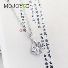 Floral Round Clear Crystal Necklace Woman Pendant Chain Jewelry Accessory ELY