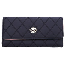 Foldable Lady Women Leather Wallet Long Card Holder Case Purse Handbag Slim Lady Casual Day Clutch Coin Pocket Purse ELY