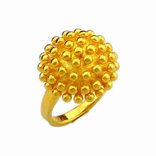 18K Gold Plated ring hollow pattern anel masculino jewelry display YHDR 7 ELY