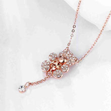 Lovely 18k gold plated necklaces Crystal Bear Flat maxi colar collier plastron ELY