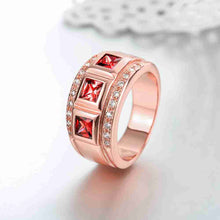 Lovely Austrian Crystal rings Round roll anel wedding jewelry ELY