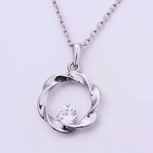 Lovely Austrian Crystal women necklace casual circle bisuteria wedding decoration ELY