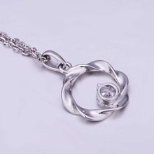 Lovely Austrian Crystal women necklace casual circle bisuteria wedding decoration ELY