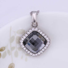 18K Gold Plating pendants black rock colares Factory ELY