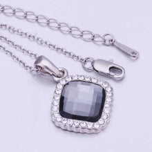 18K Gold Plating pendants black rock colares Factory ELY