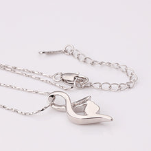 18K Gold Plating women necklace casual pendant colar feminino love ELY