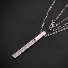 18k gold plated pendants pencil Platinum plated collares populares wedding ELY