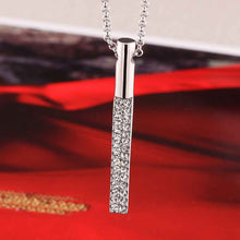 18k gold plated pendants pencil Platinum plated collares populares wedding ELY