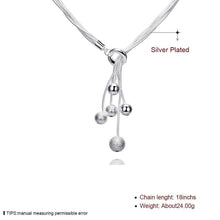 silver plated necklaces & pendants Light Sand Bead collares mujer Factory 222 ELY