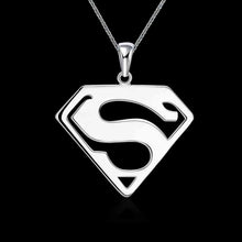 18k gold plated necklaces Superman collares Jewelry European Style KNWN 14 ELY