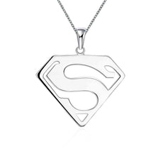 18k gold plated necklaces Superman collares Jewelry European Style KNWN 14 ELY