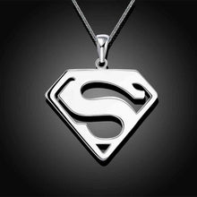 18k gold plated necklaces Superman collares Jewelry European Style KNWN 14 ELY