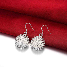silver plated earrings Fireworks drop cufflinks jewellery ELY