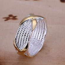 silver rings for men Dichroic X anillos Costume Jewellery 13 ELY