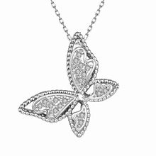 18K Gold Plating necklaces & pendants yellow butterlly bead necklace horloge216 ELY