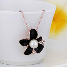 18K Gold Plated necklace women Irregular flower set bead choker Jewelry European Style 77 ELY