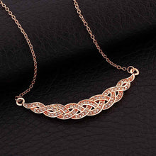 Austrian Crystal necklaces rose golden crystal collane Factory 93 ELY