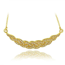 Austrian Crystal necklaces rose golden crystal collane Factory 93 ELY