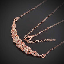 Austrian Crystal necklaces rose golden crystal collane Factory 93 ELY