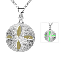 Glow in the Dark necklace Devel Ball collier bijoux femme313 ELY