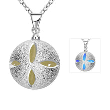 Glow in the Dark necklace Devel Ball collier bijoux femme313 ELY