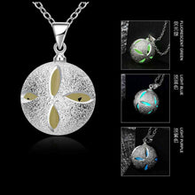 Glow in the Dark necklace Devel Ball collier bijoux femme313 ELY