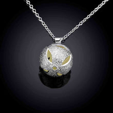 Glow in the Dark necklace Devel Ball collier bijoux femme313 ELY