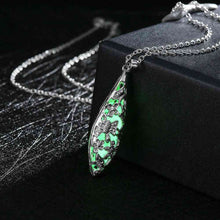 Glowing Luminous necklaces &amp; pendants Hollow cone bisuteria bijoux women LUYN 4 ELY