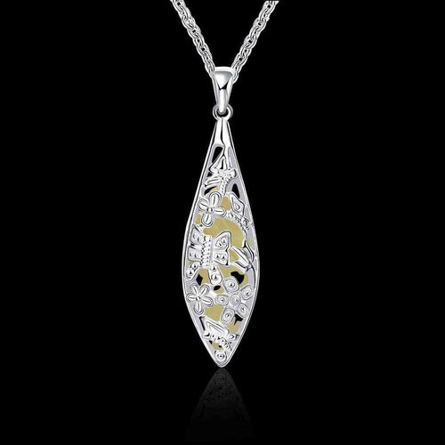 Glowing Luminous necklaces & pendants Hollow cone bisuteria bijoux women LUYN 4 ELY