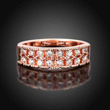 Lovely 18K Gold Plating rings for men Double small drill prices in euros charm274 ELY