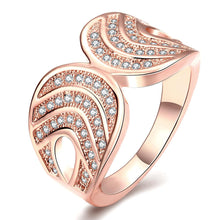 Lovely 18K Gold Plated rings Carved buckle bague femme ruby jewelry3 8 ELY