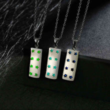 Lovely Glowing in the dark collar necklace Star long bag big necklace charms LUYN 55 ELY