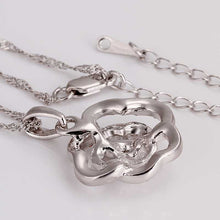 Lovely acessorios para mulher necklace men flower pierced collares women horloge227 ELY